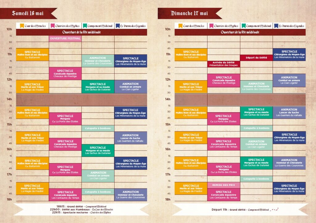 programme lou mirabeou 2026